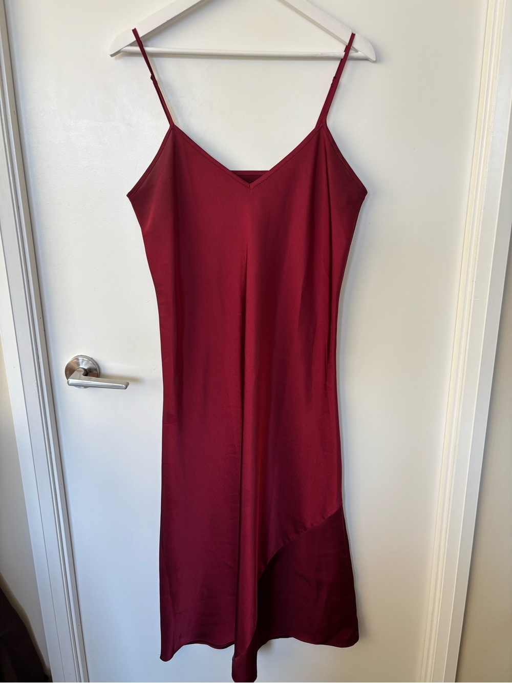 Knix Red Slip Dress with Adjustable Straps Size L